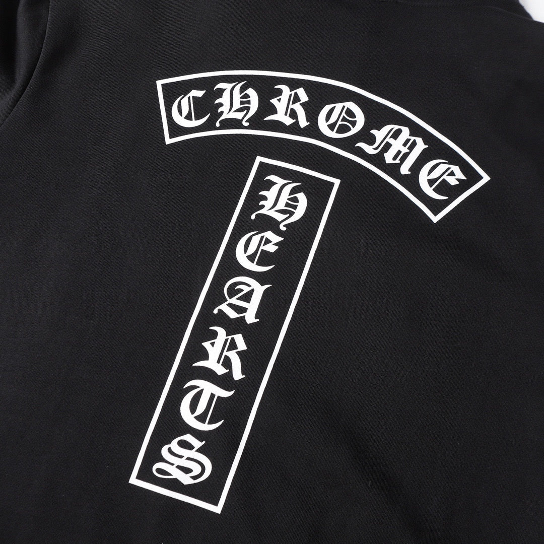 Chrome Hearts Hoodie - Black Street Style Embroidered 851