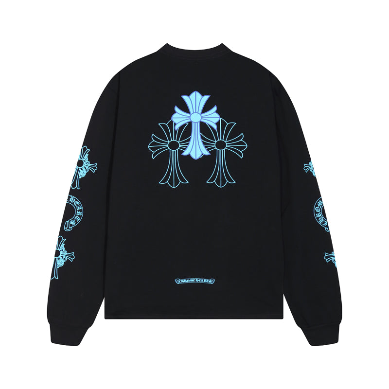 Chrome Hearts Men's Long-Sleeve Sweatshirt K8018